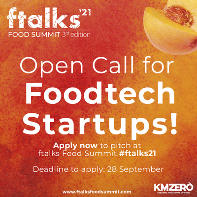 KM ZERO busca a las mejores startups de alimentaci�n para premiarlas en ftalks�21