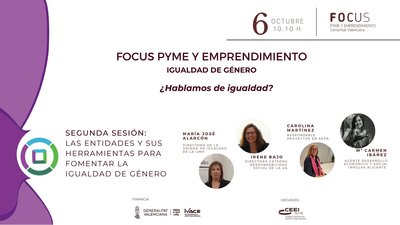 Las entidades y sus herramientas para fomentar la igualdad de género.