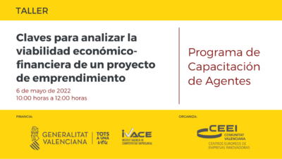 Taller: Claves para analizar la viabilidad económico-financiera de un proyecto de emprendimiento