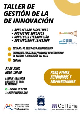Taller de Gestión de la innovación
