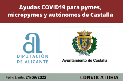 Ayudas para pymes, micropymes y aut�nomos de Castalla