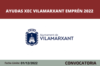 Ayudas XEC Vilamarxant Emprén 2022