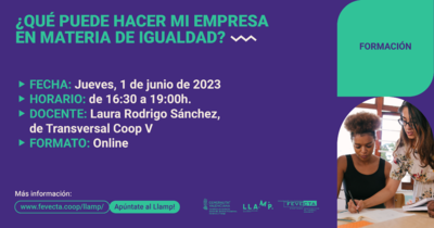 Taller Llamp Ames y 3i: ¿Qué puede hacer mi empresa en materia de igualdad?