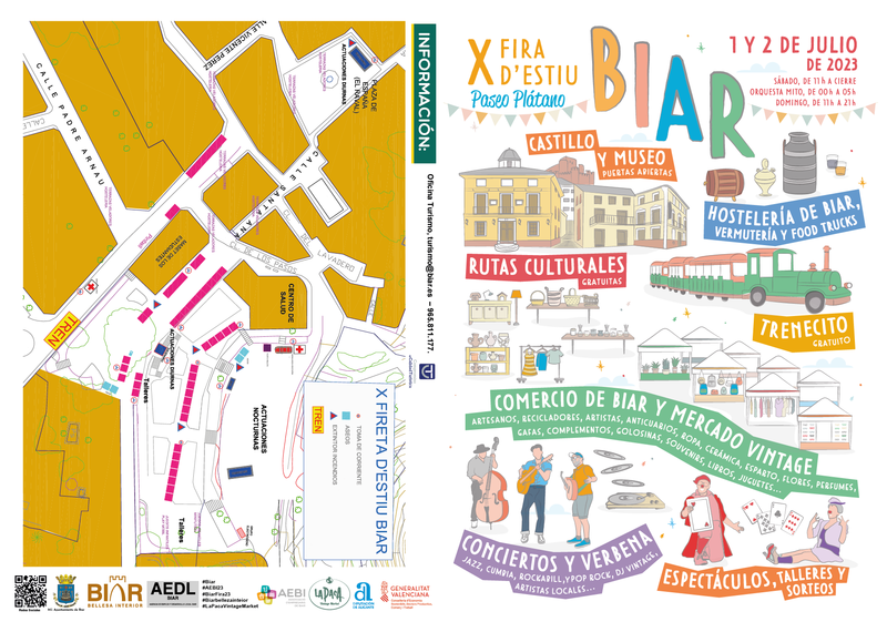 Biar recibe el verano con la X Fira d’Estiu, 1 y 2 de julio