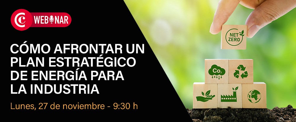Webinar | Cómo afrontar un plan estratégico de energía para la industria