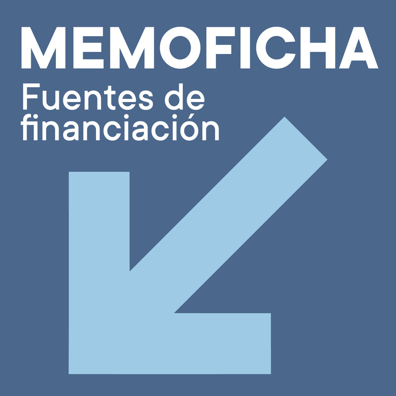 Memofichas F Fuentes de financiación