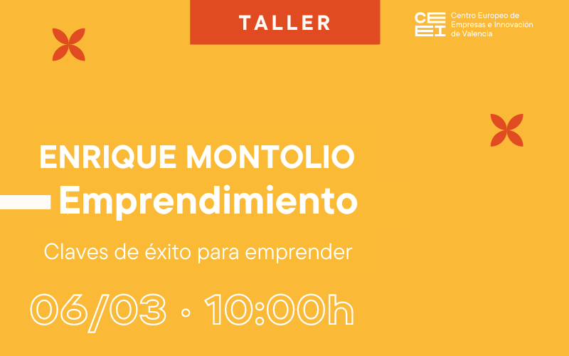 Taller Claves de éxito para emprender 06/03/24
