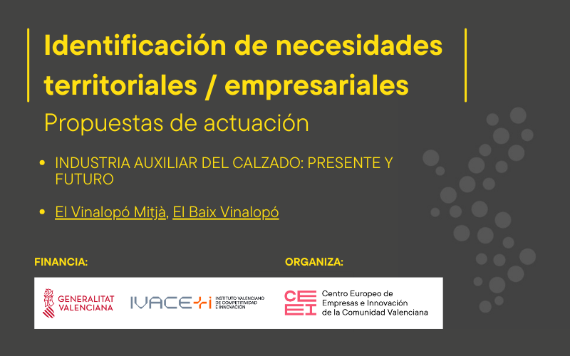 PROPUESTA ACTUACION SECTOR CALZADO