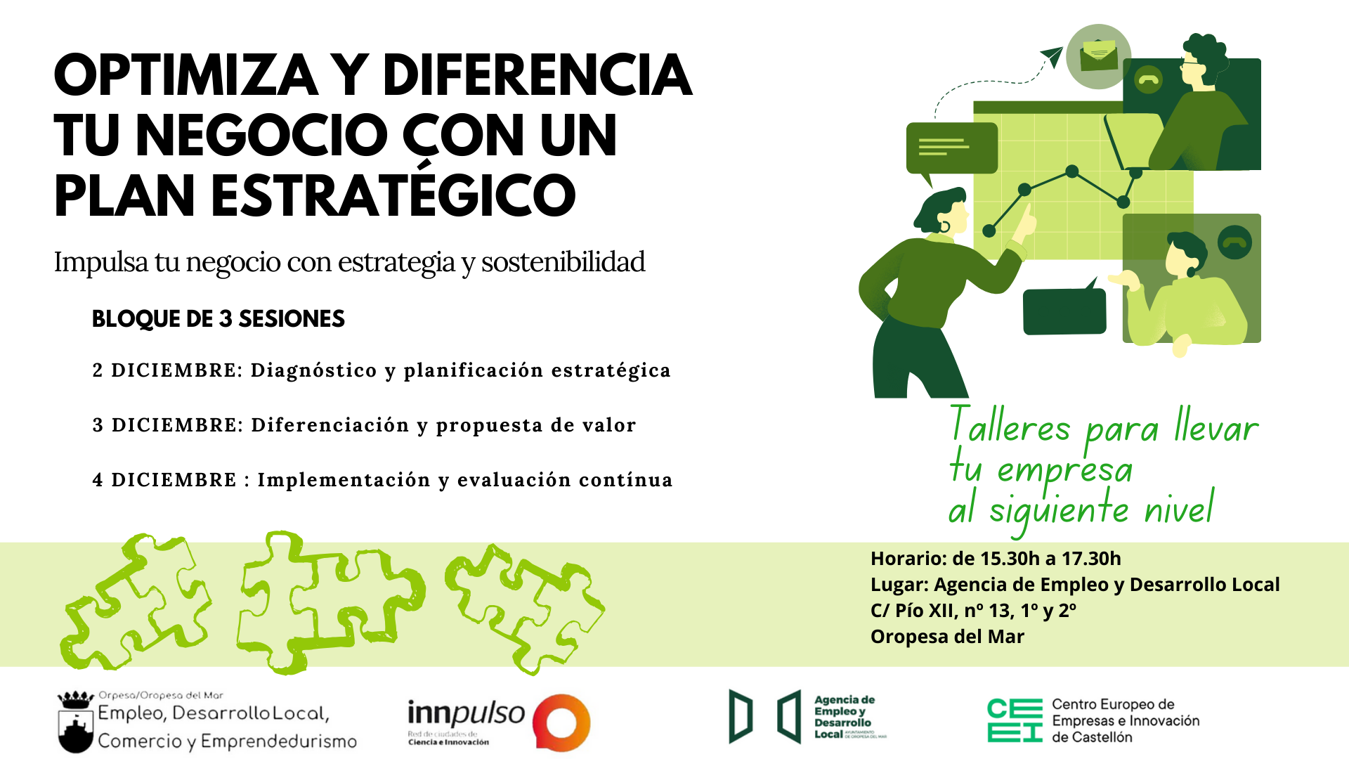 Optimiza y diferencia tu negocio con un plan estrat�gico