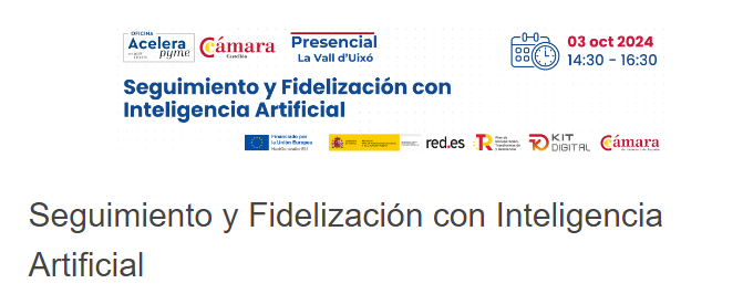 Seguimiento y Fidelizaci�n con Inteligencia Artificial​