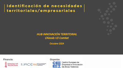 Presentación Hub Innovación Territorial