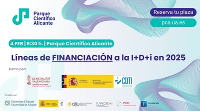 Líneas de Financiación a la I+D+i en 2025