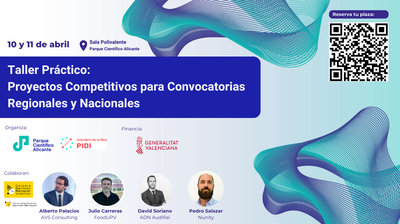 Taller práctico: Proyectos Competitivos para Convocatorias Regionales y Nacionales