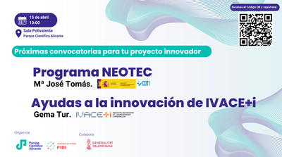 Próximas convocatorias para tu proyecto innovador.