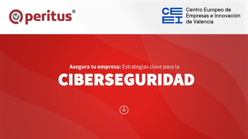 Presentación "Peritus Ciberseguridad" (Portada)