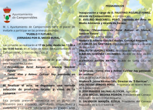 PUEBLO Y FUTURO JORNADA POR EL MEDIO RURAL