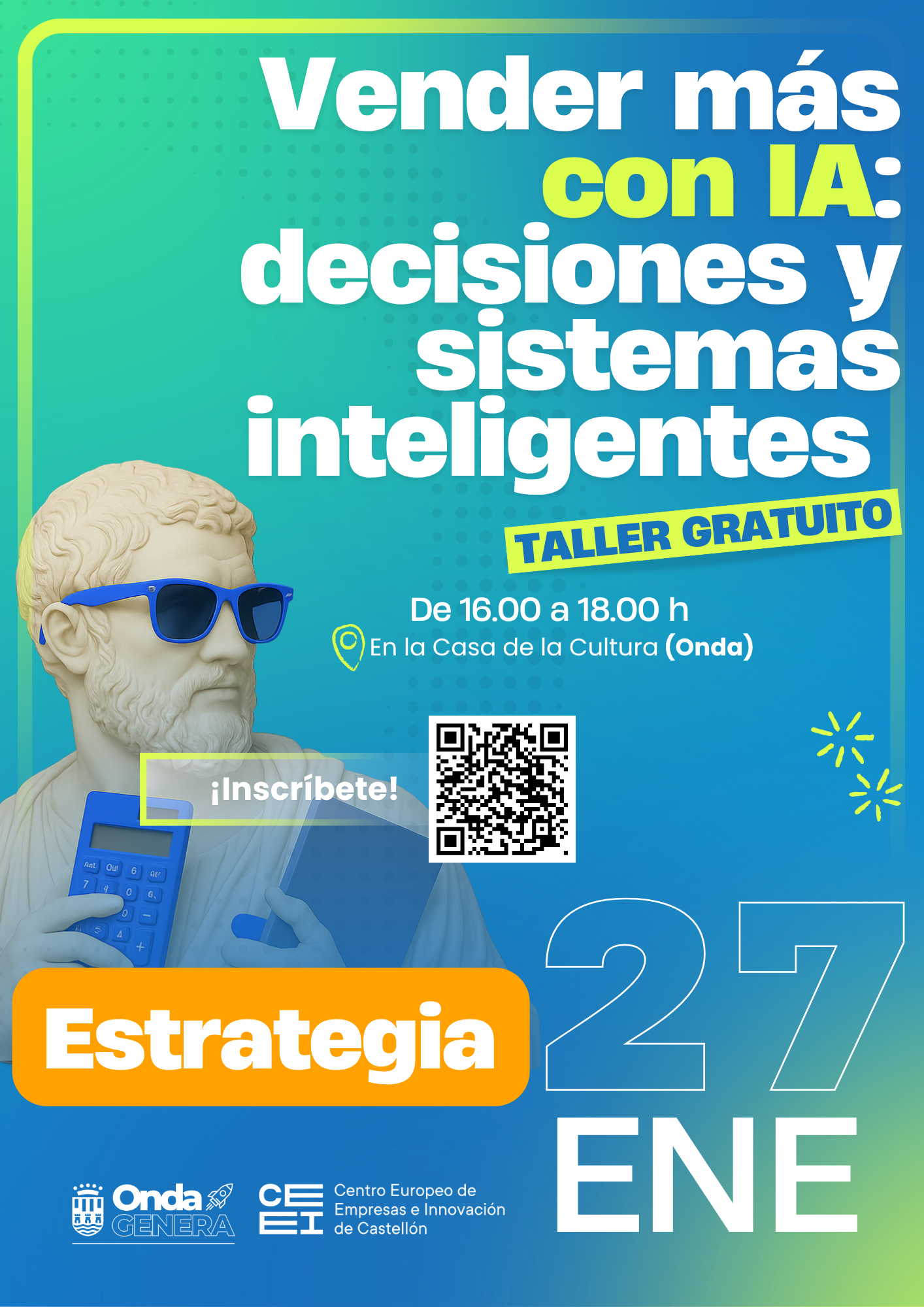 Taller "Vender más con IA: guiones, decisiones y sistemas inteligentes"
