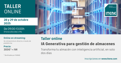 Taller online: IA Generativa para gestión de almacenes