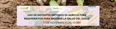 FADEMUR impulsa una formaci�n sobre agricultura regenerativa dentro del programa Ruraltivity