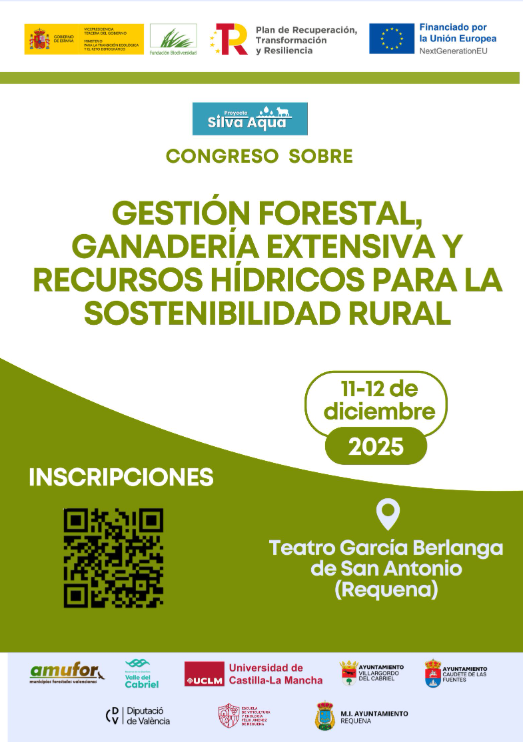 Congreso sobre Gestión Forestal, Ganadería Extensiva y Recursos Hídricos para la Sostenibilidad Rural.