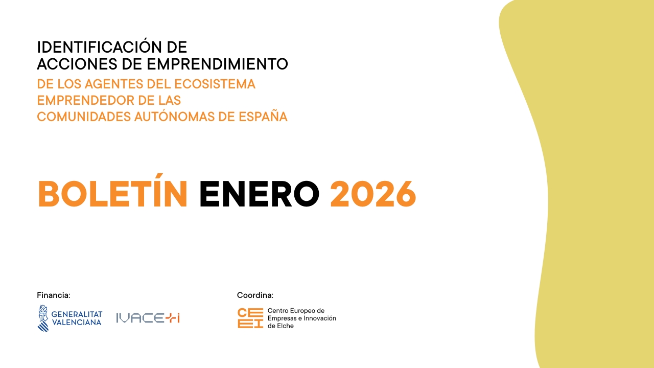 Enero de 2026 | Boletín de Identificación de las acciones de emprendimiento de AEE de las CCAA de España