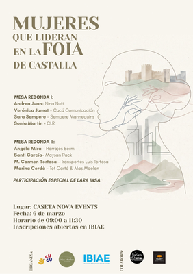 Mujeres que lideran en la Foia de Castalla