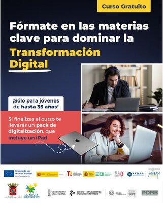 Abiertas inscripciones para el curso gratuito Agentes del Cambio “Experto en transformación digital”