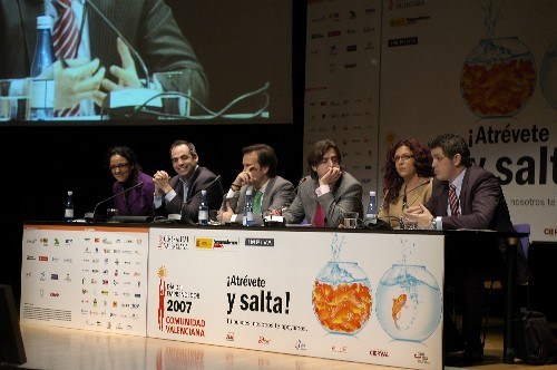 Mesa redonda en el D�a de la Persona Emprendedora CV 2007
