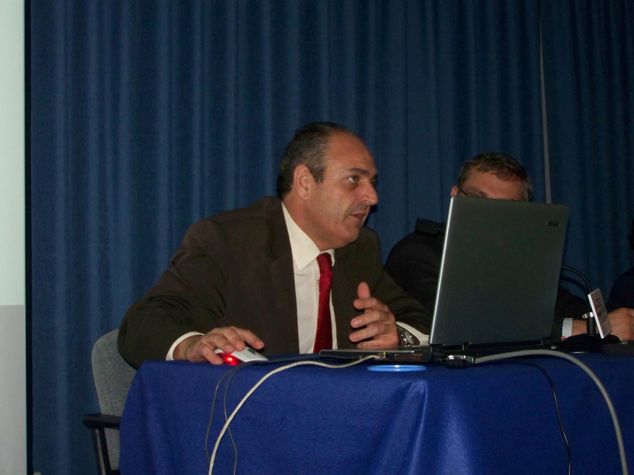 Foto de Guillermo Perez, SGR CV, en el foro de financiaci�n del CEEI Valencia, 2008