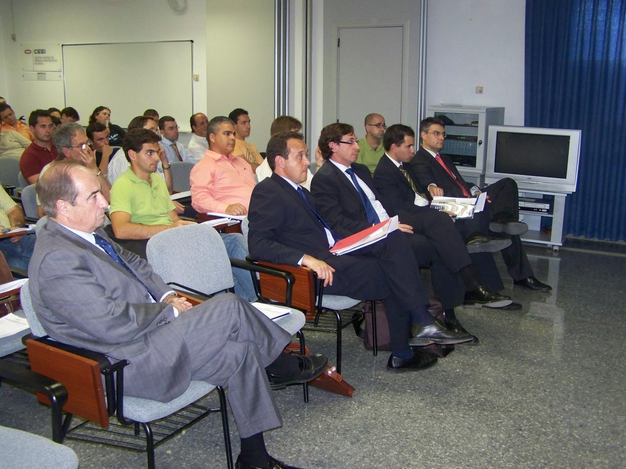 Vista asistentes al foro de financiaci�n 2008 CEEI Valencia