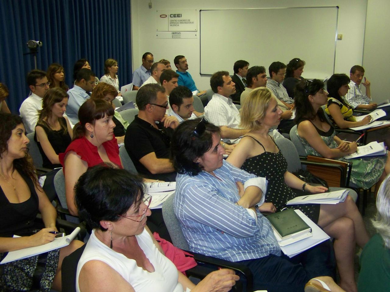Asistentes al foro financiaci�n 2008 CEEI Valencia