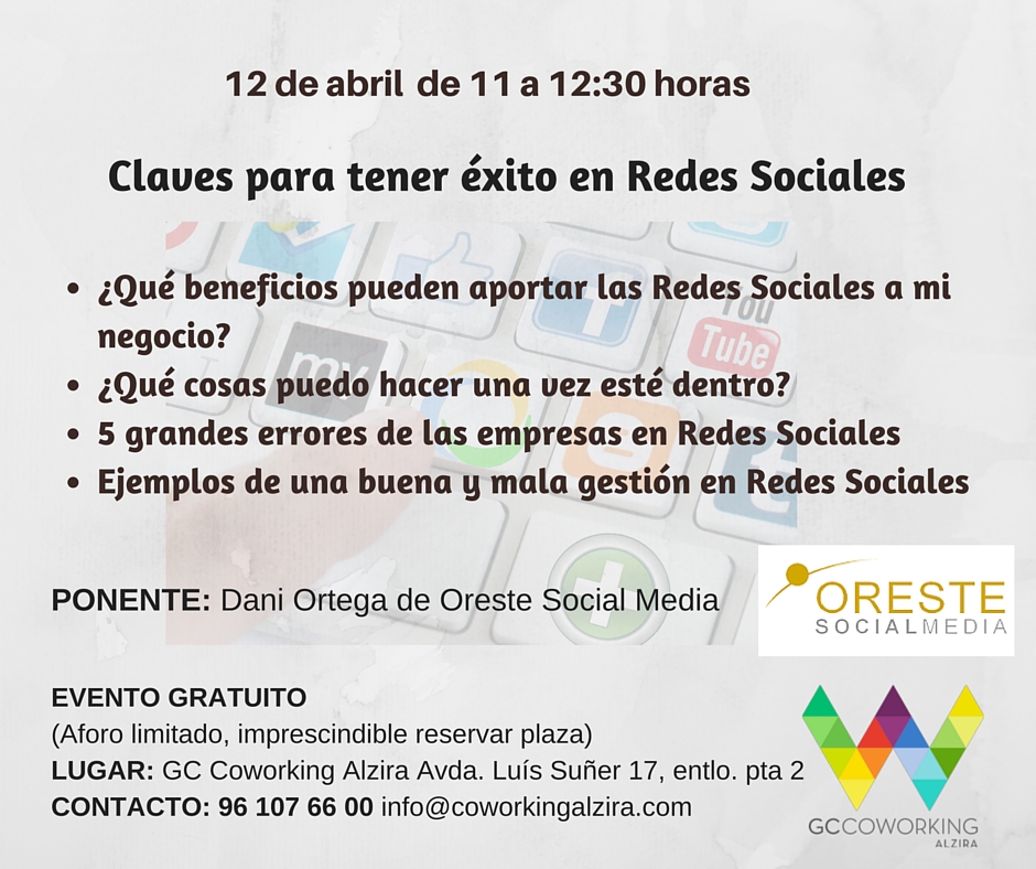 Claves para tener �xito en Redes Sociales