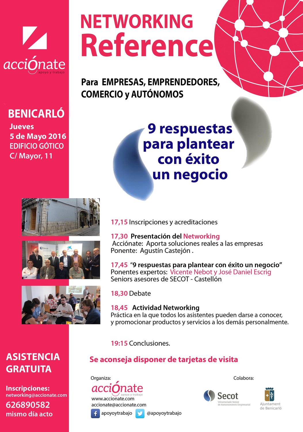 networking accionat secot