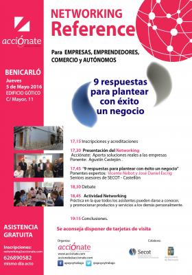 Networking Reference "9 Respuestas para plantear con �xito un Negocio"
