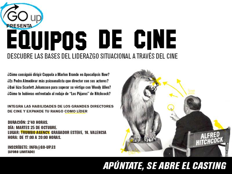 Liderazgo y cine �te apuntas al casting?