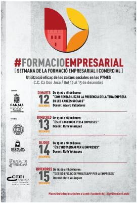 Semana Formación "Utilización eficaz de las Redes Sociales en las Pymes" en Canals