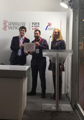 Uncovercity recoge en FITUR el premio StartUp Europe Awards 2017 en Gastronomía