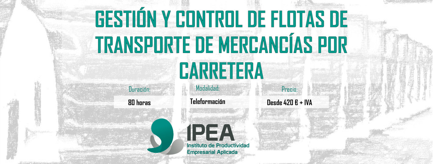 Gesti�n y Control de Flotas de transporte de mercanc�as por carretera