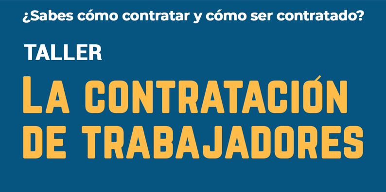LA CONTRATACI�N DE TRABAJADORES