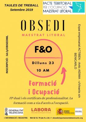 Jornadas sobre formación en Benicarló