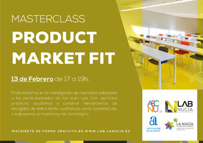 MASTERCLASS: PRODUCT MARKET FIT