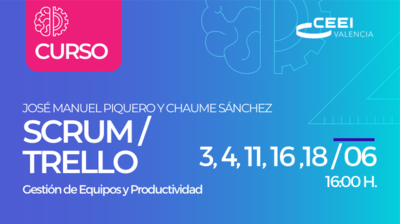 Curso Gestión de Equipos y Productividad. SCRUM y TRELLO (On Line)