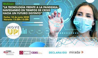 Webinar: "La tecnología frente a la pandemia: navegando en tiempos de crisis hacia un futuro distinto"