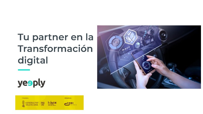 Presentación de Héctor Badal de Yeeply en la sesión Ecommerce y marketplaces: vender online en tiempos post covid