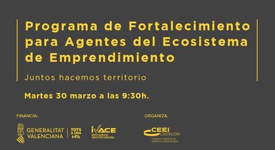 Juntos hacemos territorio. Presentaci�n Actividades 2021 para Agentes del Ecosistema de Emprendimiento
