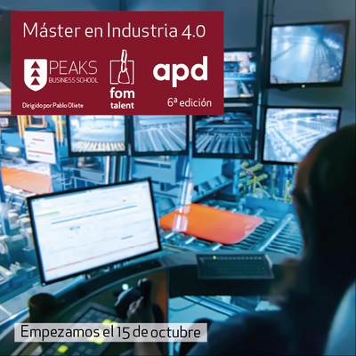Nueva edición del Máster en Industria 4.0. de PEAKS Business School