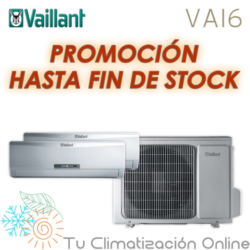 🟢OFERTA🟢 MULTISPLIT 2X1 VAILLANT ✅ VAM6-060 W2N