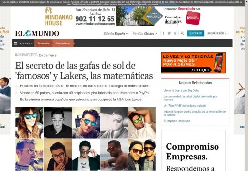 Exprimiendo Facebook. Experiencia de primera mano de Hawkers