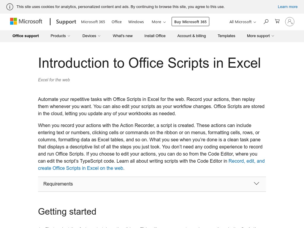 Ya os pod�is olvidar de las macros! Bienvenidos los Office Scripts!