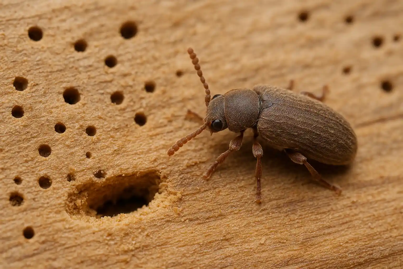 ¿Es peligrosa la carcoma? Descubre el verdadero riesgo para las personas